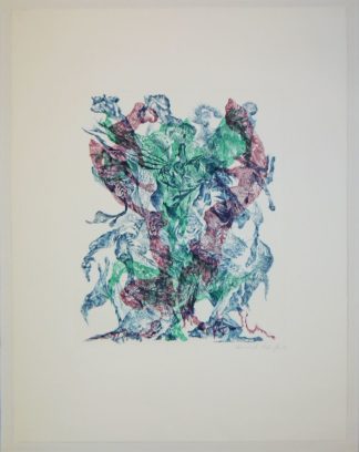 0455-Kleines Graphikkonvolut mit 3 Arbeiten von B. Schultze, J. Friedlaender und B. Vlaminck