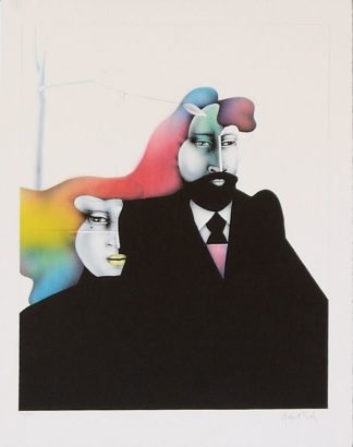 0517-Paul Wunderlich und Horst Antes, Figürliche Kompositionen, 3 signierte Farblithographien