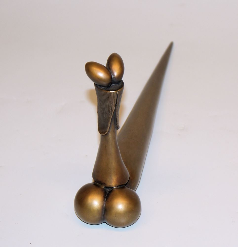 0523-Paul Wunderlich, Odaliske, Bronze von 1997 – Bild 2