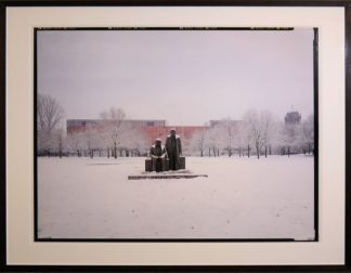 0528-Harf Zimmermann, Marx & Engels, großformatige Fotografie, galeriegerahmt