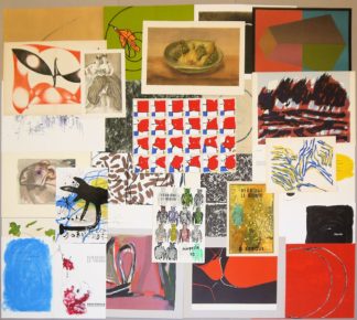 0529-Große Sammlung von 37 Kunstblättern aus Derriere le Mirroir
