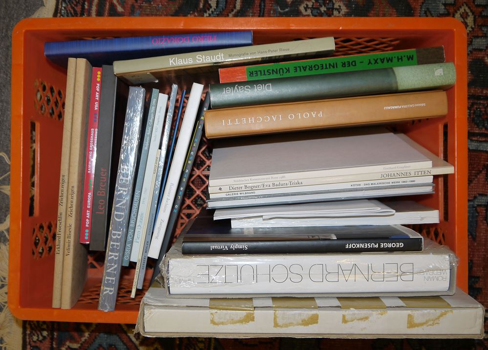 0533-90 Kunstbücher, Monographien, Werkverzeichnisse und Kataloge, großer Nachlass eines Galeristen – Bild 4