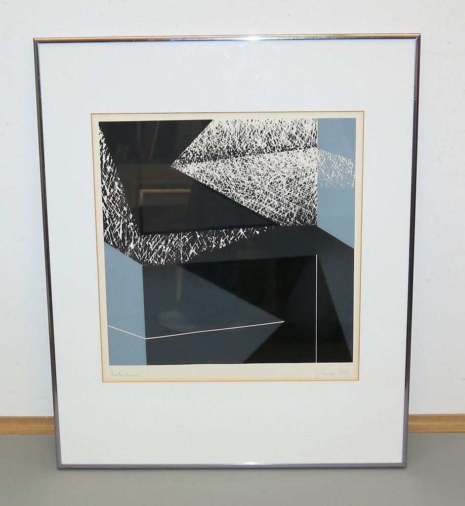 0538-Moderne Kunst mit 11 Graphiken und einer Zeichnung, u.a. von Went Strauchmann, Toulouse-Lautrec und Renée Lubarow – Bild 8