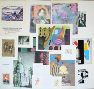 0541-Umfangreiches Graphikkonvolut mit 57 Arbeiten, darunter Wunderlich, Janssen, Juritz, Göttlicher, Janak, Görg, Friedlaender