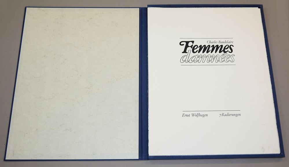 0542-6 Mappenwerke aus Nachlass: Leo Leonhard / Die Graphik der Gegenwart / Ernst Wolfhagen / Klaus Meier / Klaus Böttger / Walter Naß, insgesamt 31 Graphiken – Bild 5
