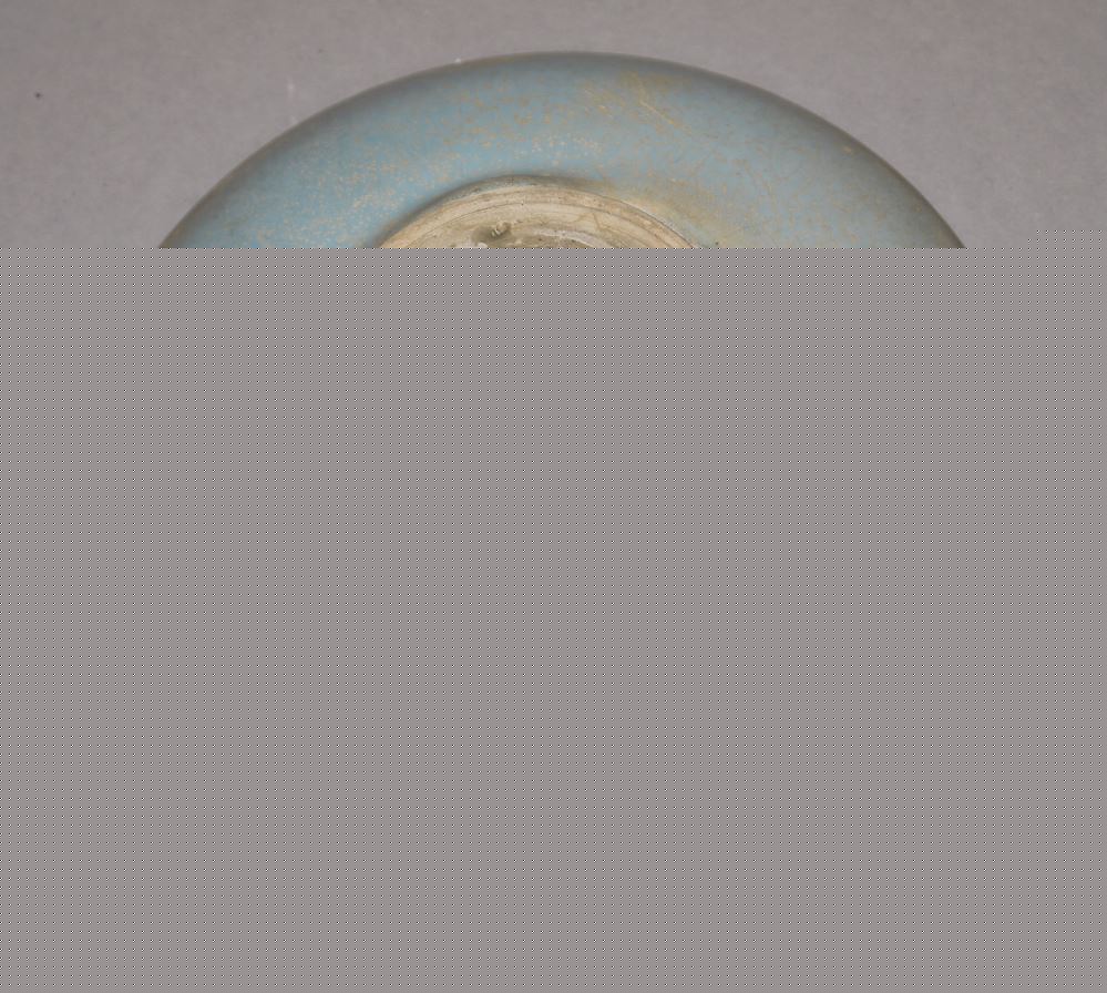 0558-Flache Junyao-Schale mit blauer Glasur, Song/Yuan-Zeit, China 12.-14. Jh. – Bild 3
