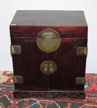 0604-Antike Guan Pi Xiang (Dokumentenbox), späte Qing-Zeit, China um 1900