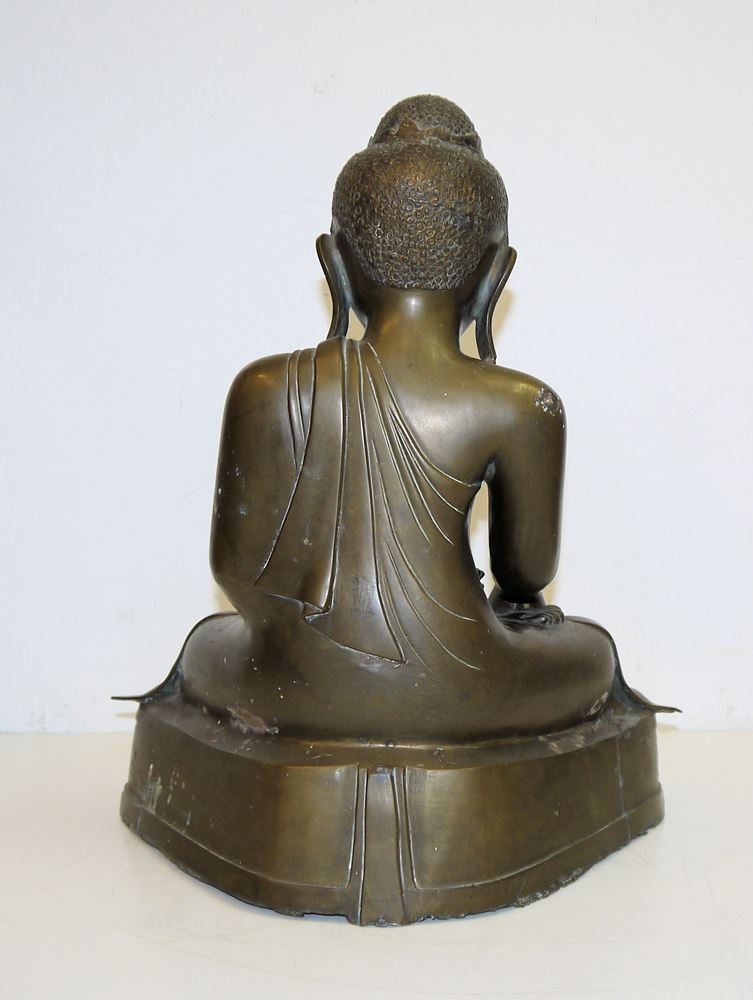 0640-Buddha Shakyamuni im Mandalay-Stil, Burma/Myanmar 20. Jh. – Bild 2