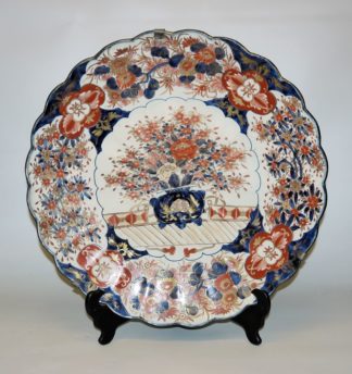 0659-Großer Imari-Teller der Meiji-Zeit, Japan um 1900