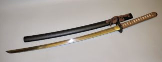 0667-Katana, japanisches Schwert mit Schwertkasten, modern