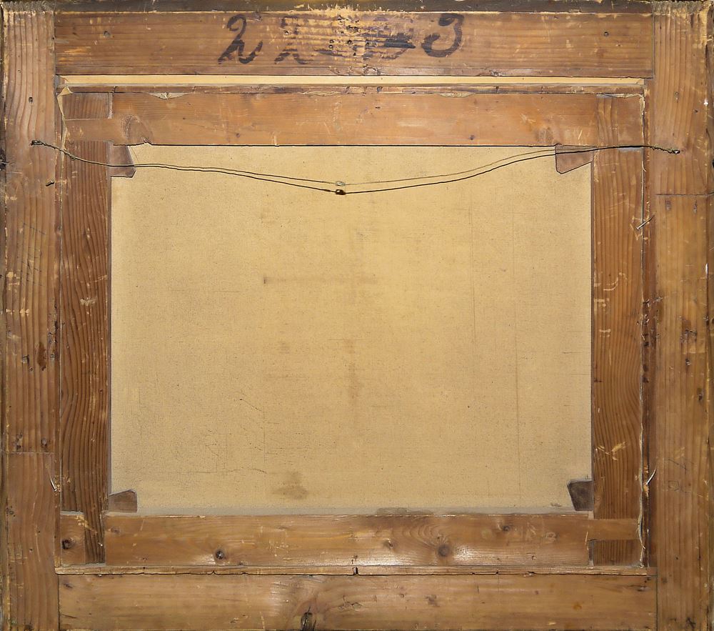 0697-Félix Henri Giacomotti, Elegante Rokoko-Gesellschaft, Ölgemälde, im wohl originalen Goldstuckrahmen – Bild 4