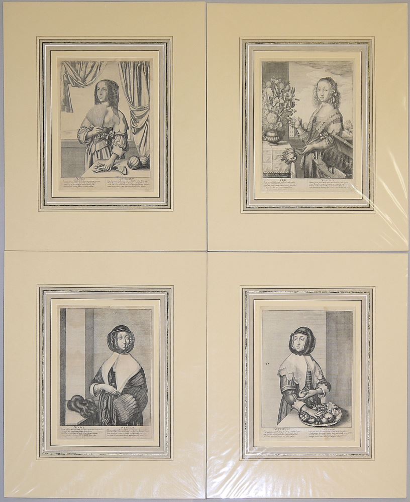 0706-Wenzel Hollar, 14 Kupferstiche & M.V. Kratochvil, Wenzel Hollar- Reisebilder, 1966 – Bild 2