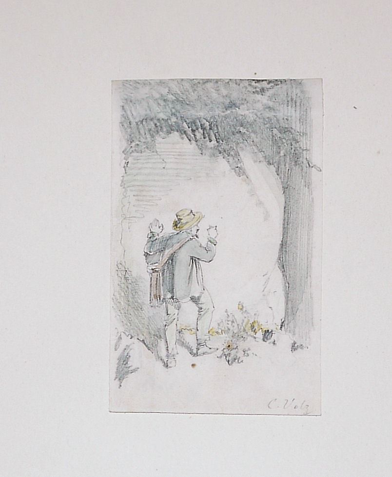 0769-Konvolut von 5 Zeichnungen des 18./19. Jahrhunderts, u.a. Albert Venus und Josef von Schlögl – Bild 4