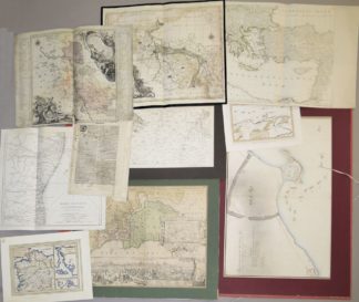0803-Große Slg. historische Landkarten und Pläne ab 1640