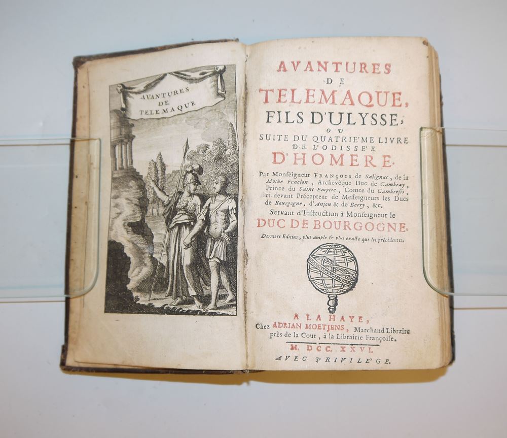0808-Antiquarisches zu Homer und den Abenteuern des Telemachos von 1726 – Bild 3