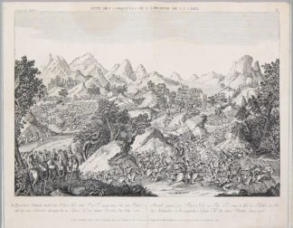 0818-Zwei seltene Kupferstiche aus der "Suite des conquêtes de L'empereur de la Chine", Frankreich/ China 1765 - 1774