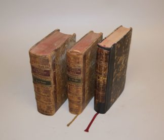 0825-Jean Jacques Rousseau, Philosophische Werke, 2 Bde., 1781/82 & Adolph Freiherr Knigge, Ueber den Umgang mit Menschen, 1788