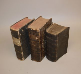0829-Luther-Bibel von 1799 & Antons Godeau, Allgemeine Kirchengeschichte, 35.-36. Theil, 1793/94
