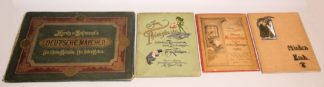 0836-Vier Humoresken und Märchenbücher um 1900