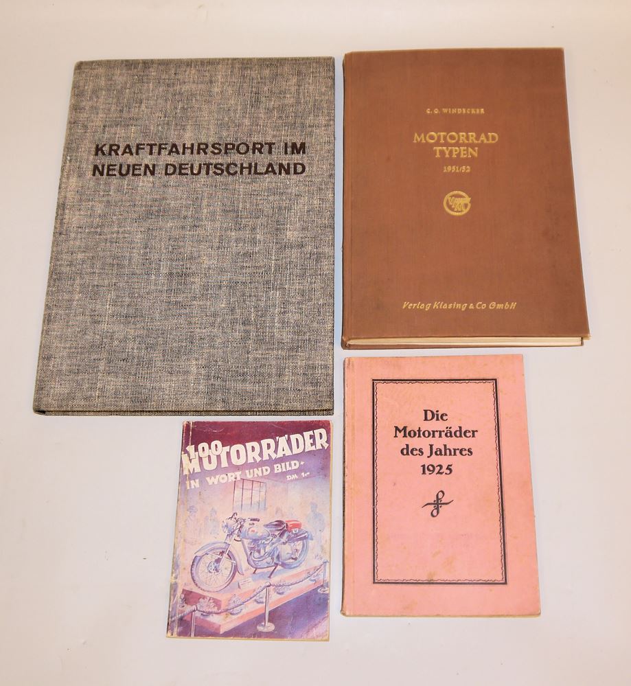 0840-Sammlung antiquarisches zu Motorrädern, dabei seltene Titel – Bild 2