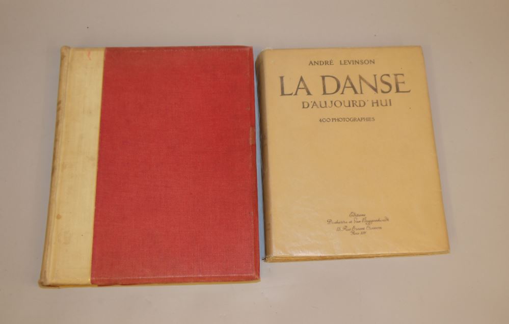 0841-Gordon Anthony, Ballet. Camera Studies, 1937 mit Autogramm & André Levinson, La Danse d'aujourd'hui, 1929 – Bild 2
