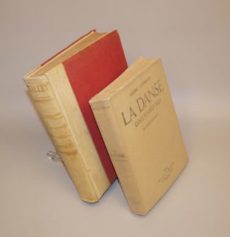 0841-Gordon Anthony, Ballet. Camera Studies, 1937 mit Autogramm & André Levinson, La Danse d'aujourd'hui, 1929