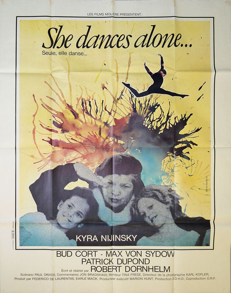 0843-Große Sammlung originaler großer Filmplakate, 1949-1983, dabei Raritäten wie Limelight mit Charles Chaplin 1952, Das verflixte 7. Jahr mit Marylin Monroe 1955, Lili Marleen mit Hanna Schygulla 1981 (Franz. Version) – Bild 4