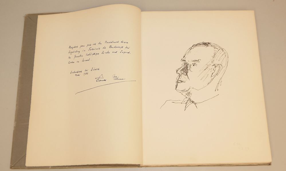 0844-Thomas Mann, Die Betrogene. Eine Erzählung. Faksimile des handschriftlichen Vorabdrucks von 1953, selten – Bild 3