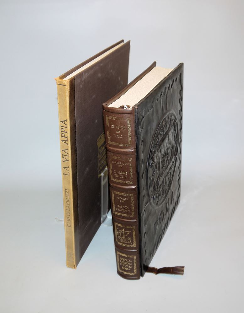 0848-Zwei Prachtausgaben zu Rom, "Le Livre de Rome" und "Via Appia", Editalia 1973 & 1970 – Bild 2