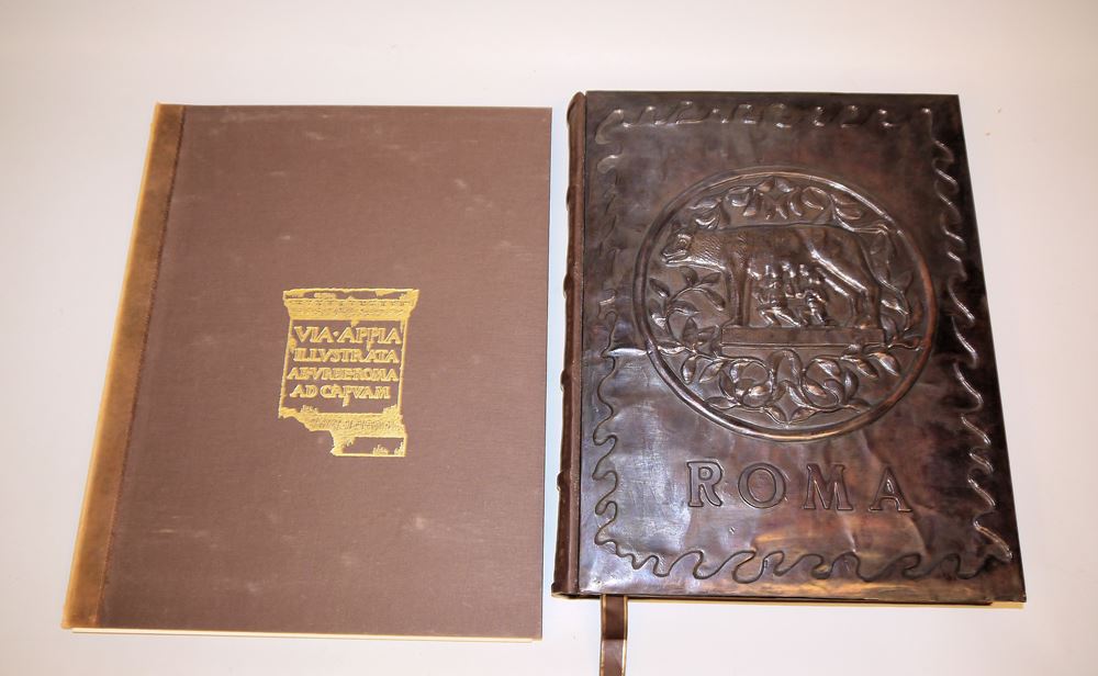 0848-Zwei Prachtausgaben zu Rom, "Le Livre de Rome" und "Via Appia", Editalia 1973 & 1970 – Bild 3