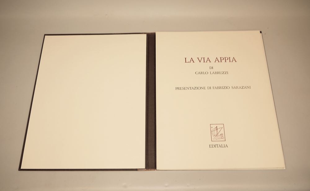 0848-Zwei Prachtausgaben zu Rom, "Le Livre de Rome" und "Via Appia", Editalia 1973 & 1970 – Bild 4