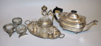0921-Slg. Silber und Versilbertes ab frühen 19.Jh.
