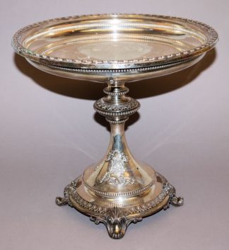 0922-Tafelaufsatz aus Adelsbesitz, Silber um 1900