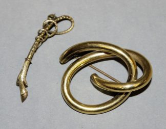 0954-2 Broschen, Gold, ab 1900
