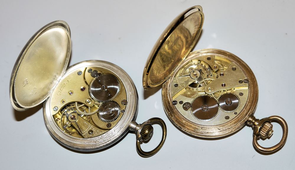 1018-Vier Taschenuhren OMEGA, BWC und Tavannes der 1920er bis 1950er Jahre – Bild 2