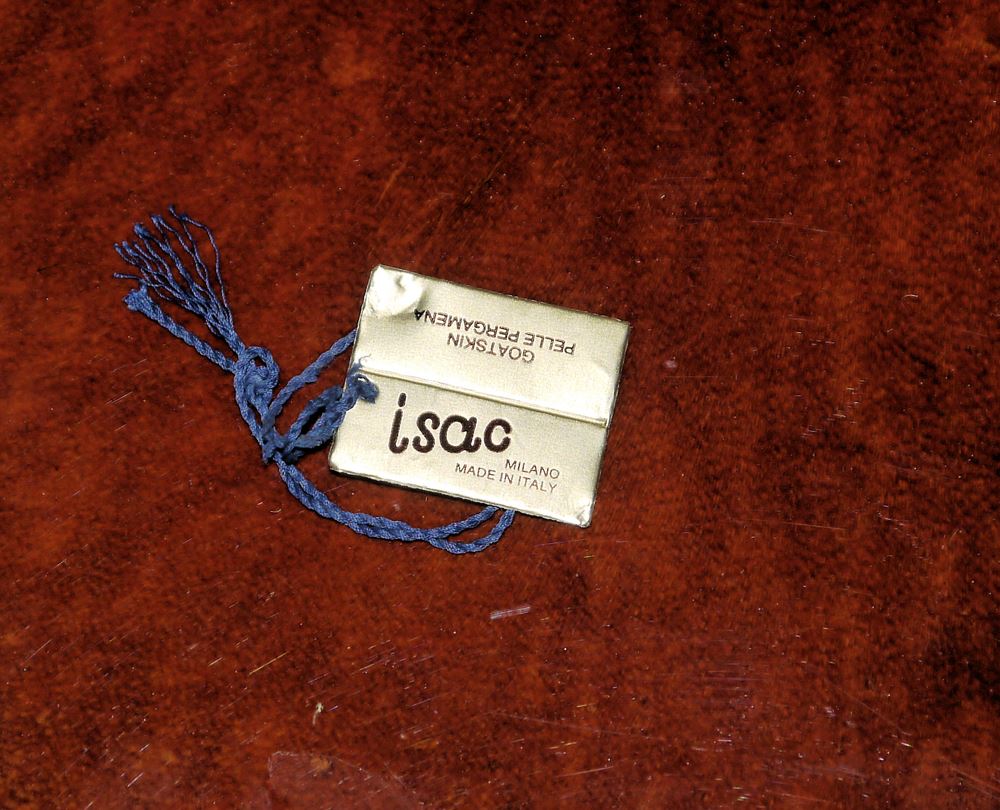 1036-Repräsentativer Bar-Tisch in Ziegenleder von Aldo Tura, Mailand 2. H. 20. Jh. – Bild 3