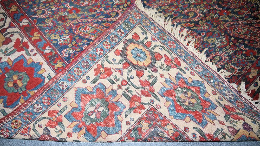 1057-Großer antiker Orientteppich Senneh oder Bidjar, Persien, frühes 20. Jh. – Bild 4