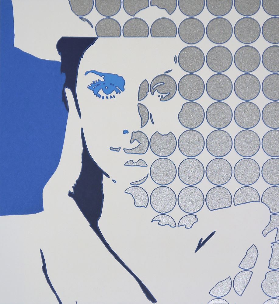 0043-Werner Berges, "Düsseldorfer Schönheit" und Gesichter, 4 Farbserigraphien – Bild 4