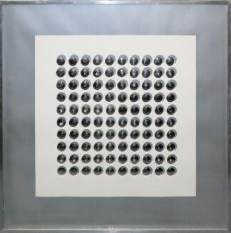 0054-Victor Bonato, Ohne Titel, Serigraphie von 1970, gerahmt