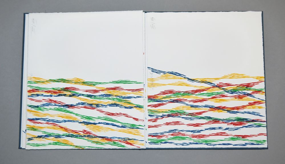 0112-Piero Dorazio, Mappenwerk mit 10 signierten Farblithographien – Bild 3