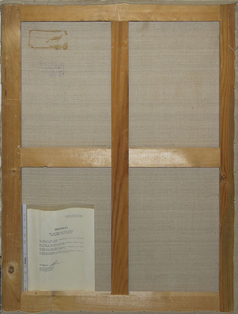 0124-11 meisterhafte Kopien der Klassischen Moderne aus der Ermitage St.Petersburg (Эрмитаж, Санкт-Петербург), 11 Ölgemälde, Nachlass der " Galerie Russia", Mannheim – Bild 12