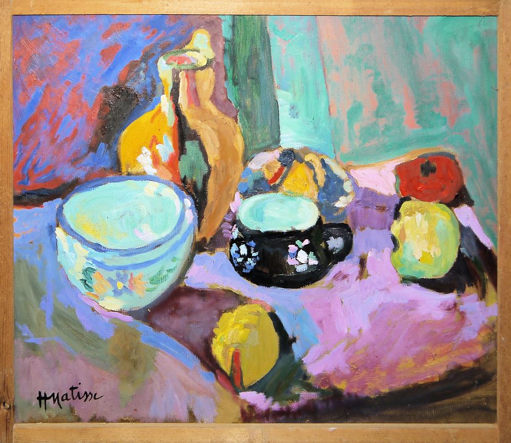 0124-11 meisterhafte Kopien der Klassischen Moderne aus der Ermitage St.Petersburg (Эрмитаж, Санкт-Петербург), 11 Ölgemälde, Nachlass der " Galerie Russia", Mannheim – Bild 17