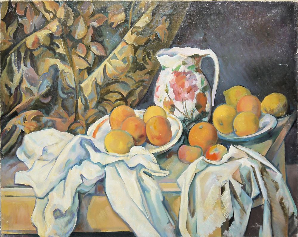 0124-11 meisterhafte Kopien der Klassischen Moderne aus der Ermitage St.Petersburg (Эрмитаж, Санкт-Петербург), 11 Ölgemälde, Nachlass der " Galerie Russia", Mannheim – Bild 9