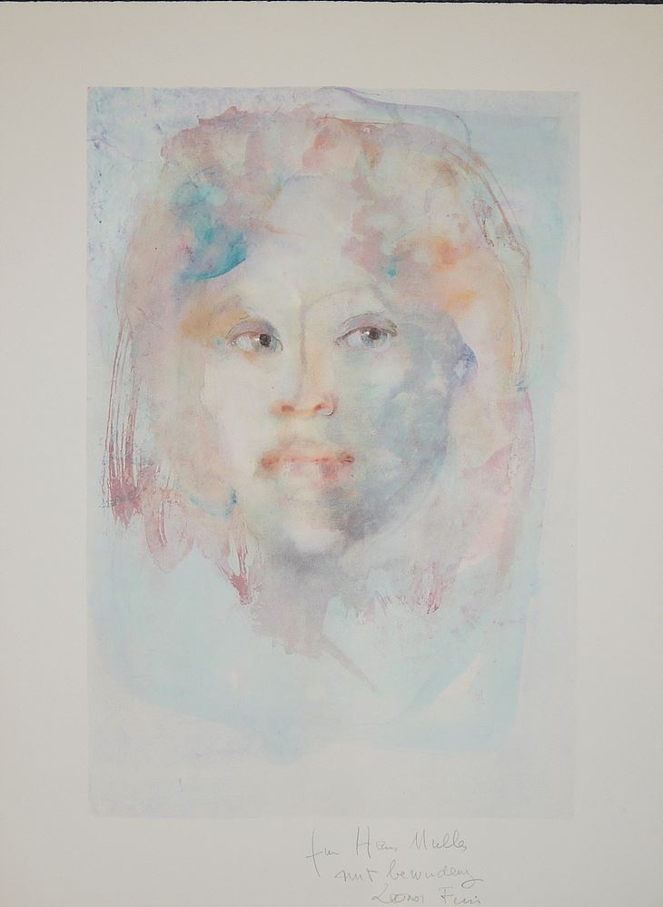 0136-Leonor Fini, Frauenporträts, 4 signierte Farblithographien – Bild 4