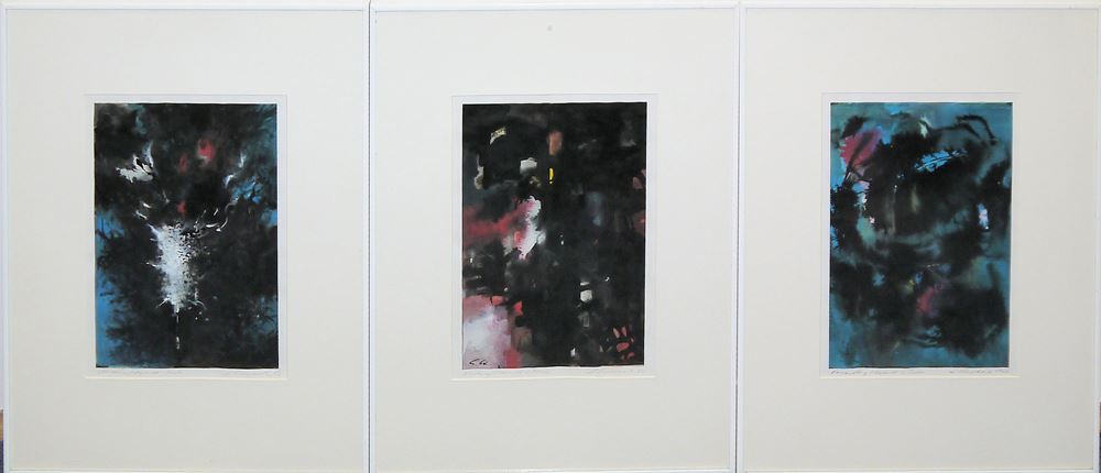 0173-Lothar Griesbach, Großer Sammlungsnachlass mit 33 Gemälden und 33 Serigraphien, alle signiert - Image 15