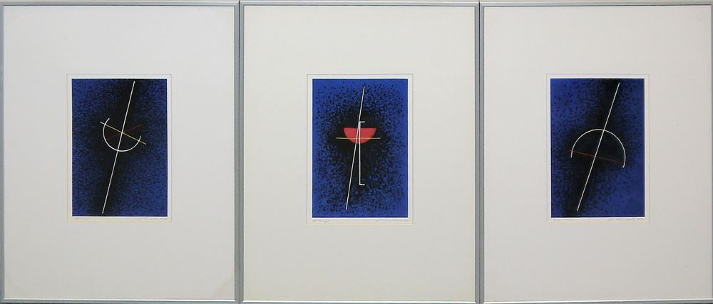 0173-Lothar Griesbach, Großer Sammlungsnachlass mit 33 Gemälden und 33 Serigraphien, alle signiert - Image 8