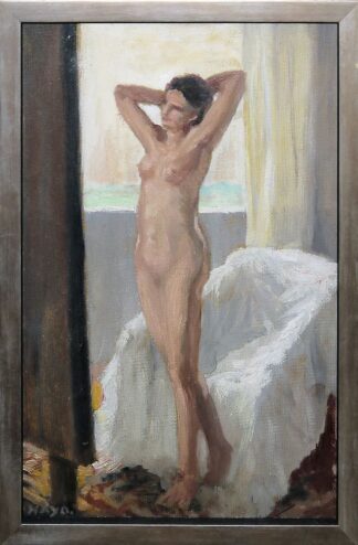 0190-Karl Hayd, "Aktstudie", Ölgemälde um 1920, gerahmt