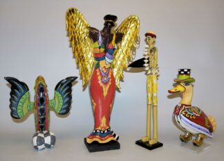 0200-Thomas Hoffmann, 4 Figuren "Tom's Drag"