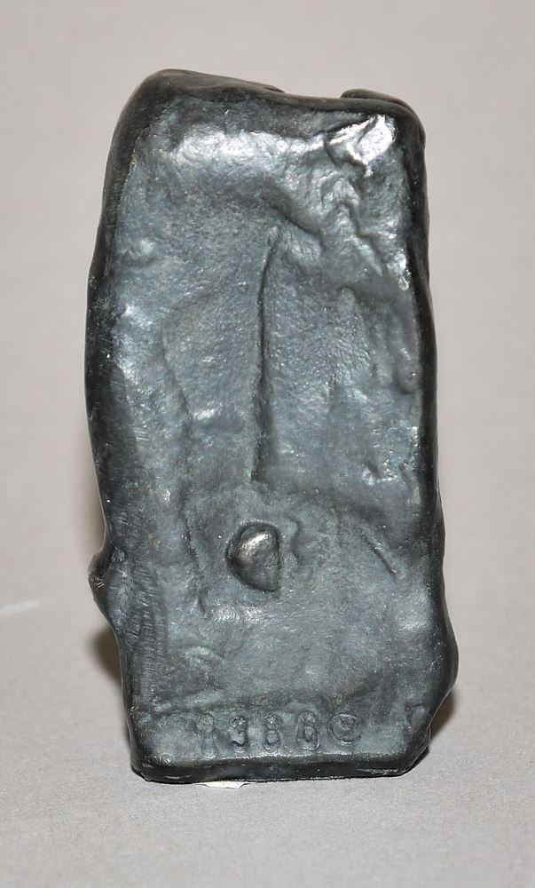0203-Alfred Hrdlicka, Studie zu Anthropos, Metallguss von 1981 – Bild 2