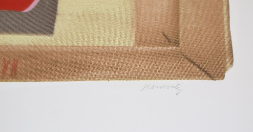 0223-Howard Kanovitz, "Crown Jewel", großer Farbsiebdruck von 1970, signiert – Bild 2